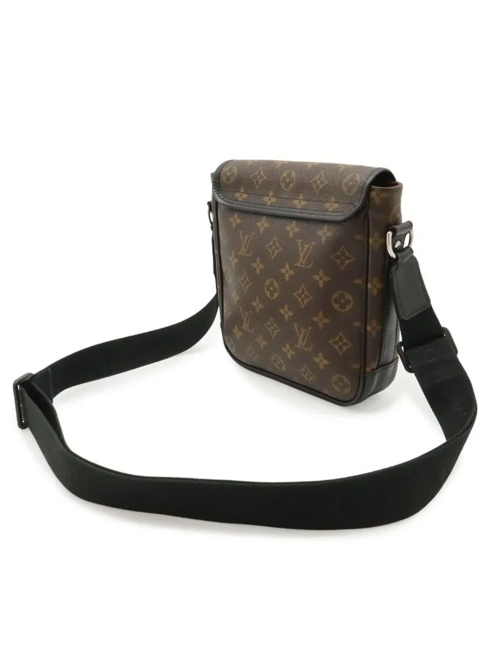 Louis Vuitton Monogram Macassar Bus PM Shoulder Bag Pochette